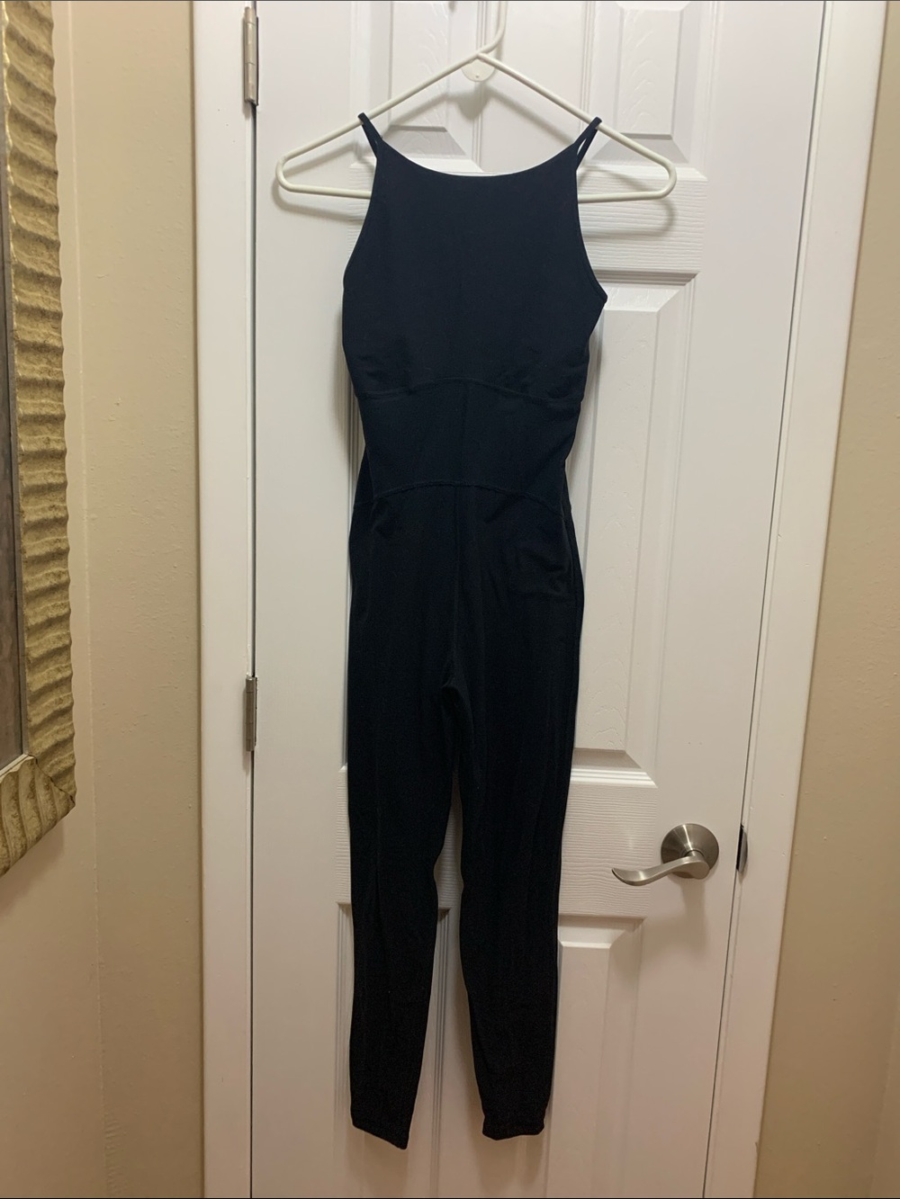 Old Navy Black Sleeveless Slim Jumpsuit